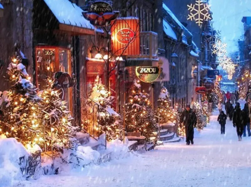 ケベックのクリスマスの写真